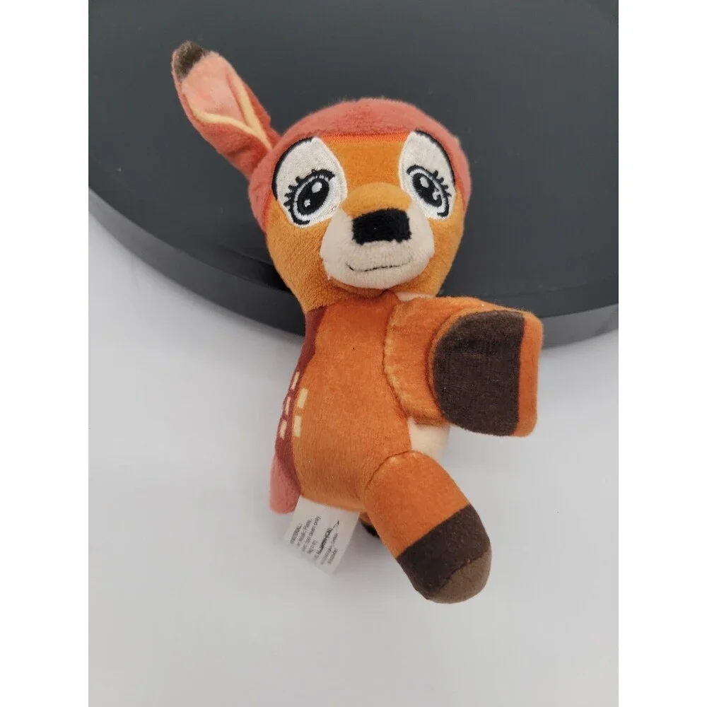 Disney Cutie Cuff Series Baby Bambi Cuff Snap Bracelet Hug Plush Bullsitoy 4.75”